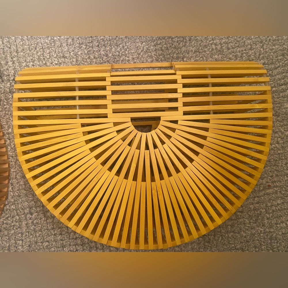 Yellow summer bag